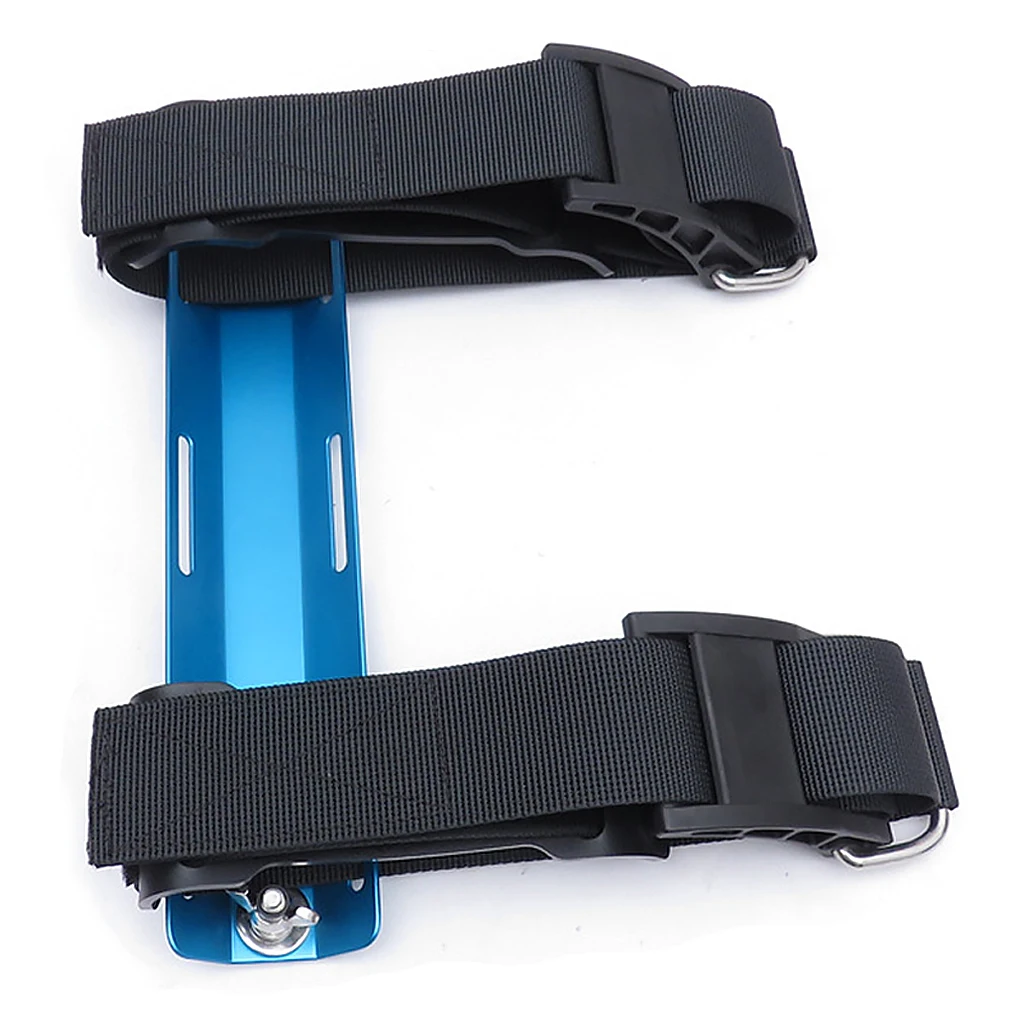 

Универсальный держатель для одной фотопластины, алюминиевая невыцветающая ремешок для бутылки, противоскользящая лента для подводного плавания с черным покрытием