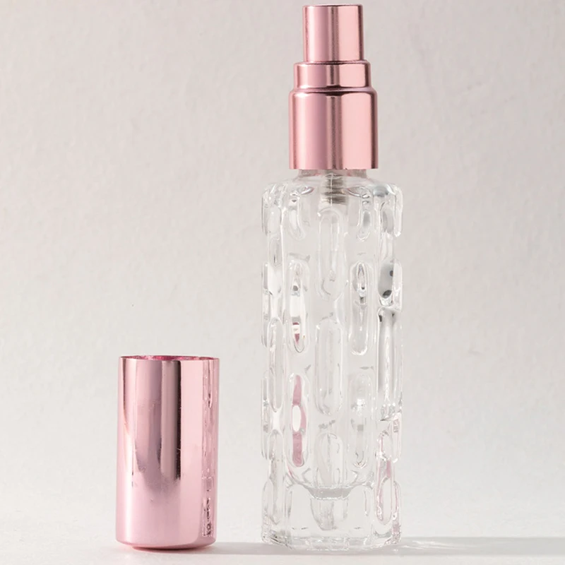 

10ml Glass Portable Refillable Perfume Bottle Cosmetic Container Empty Spray Atomizer Travel Bottle