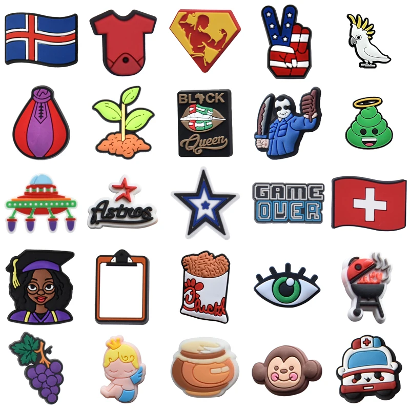 

Пара булавок, детские украшения для крокса, оптовая продажа, мужские упаковки для девочек и женщин, Шарм для мальчиков, обувные шармы, компле...