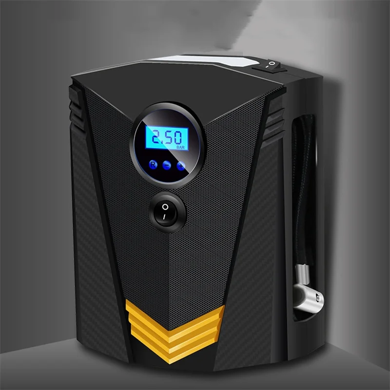 Digital Tire Inflator Pump Dc 12 Volt Tire Inflator For Auto Motorcycles Bicycles
