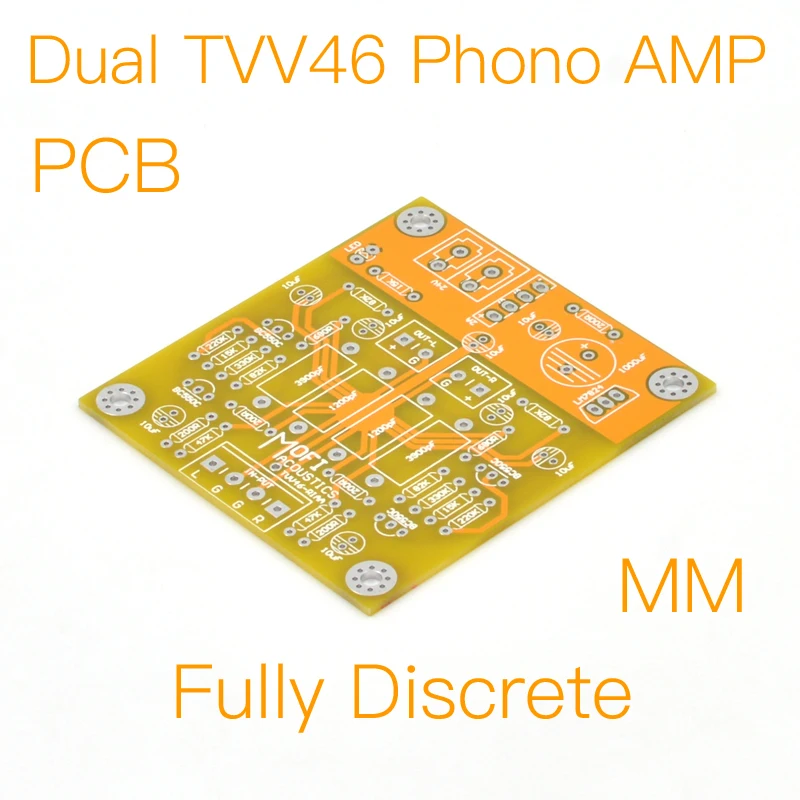 

MOFI-Dual TVV46-Fully Discrete Phono Amplifier(MM) RIAA-PCB