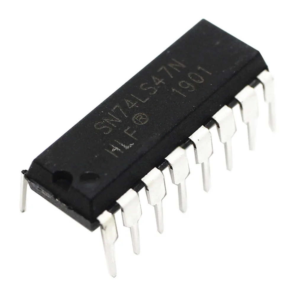 

10PCS SN74LS47N DIP16 SN74LS47 DIP 74LS47N 74LS47 HD74LS47P DIP-16 new and original IC