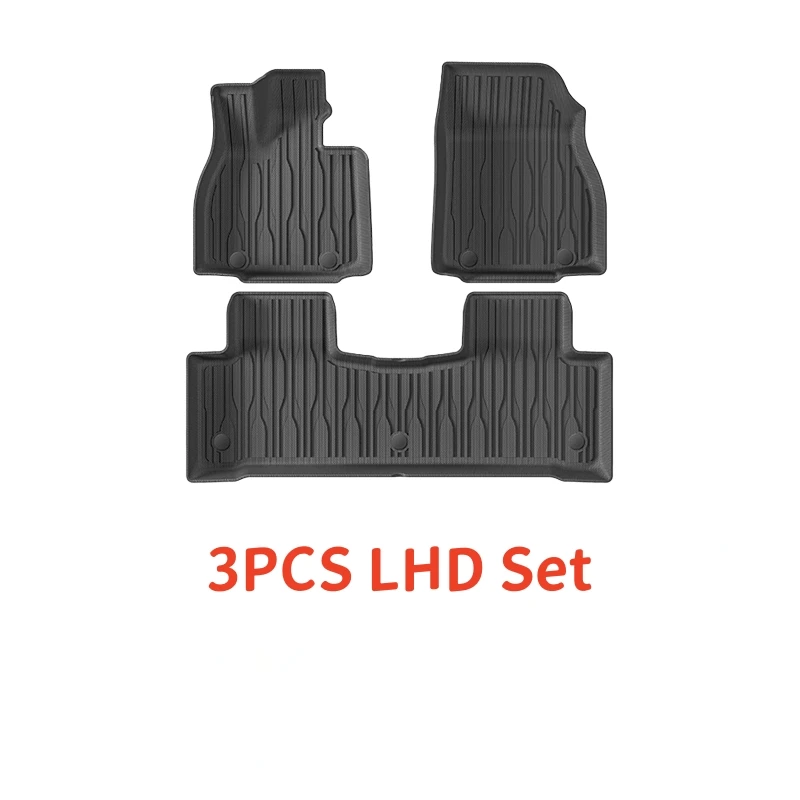 

Для BYD SEALION 7 2024 2025 TPE автомобильные коврики и грузовые вкладыши, всепогодные водонепроницаемые коврики со спинкой RHD и LHD коврики в багажник