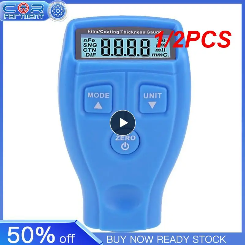

1/2 шт., автомобильный толщиномер для лакокрасочного покрытия