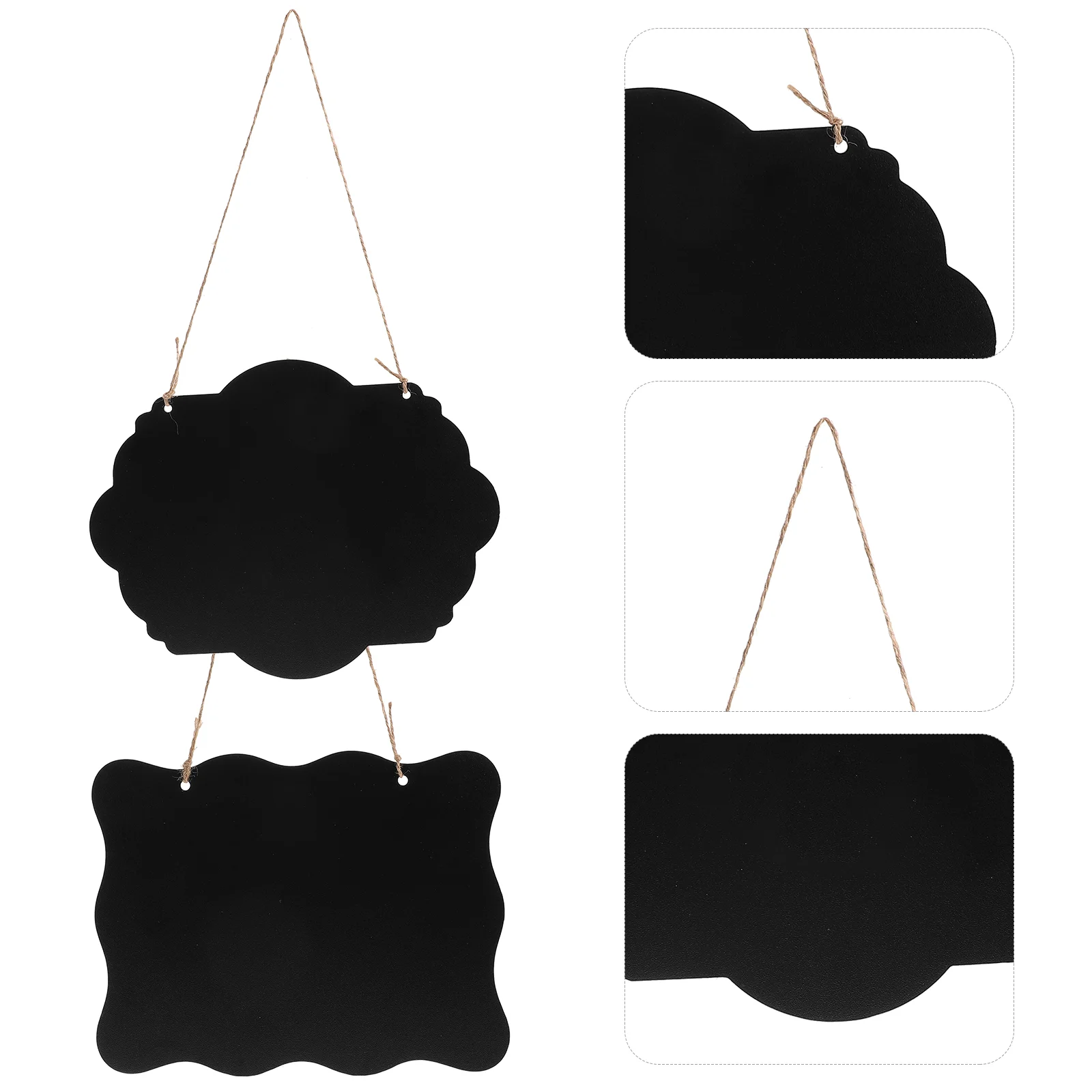 

Presentation Board Chalkboard Signs Hanging Blackboard Wall Outdoor Display Message Small Decor