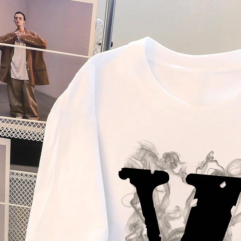 Футболка женская оверсайз с графическим принтом корейский топ в стиле Харадзюку