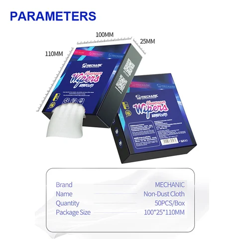 Механическая ткань для защиты от пыли, инструмент для очистки от пыли, водопоглощение для ЖК печатной платы, точный инструмент для очистки экрана