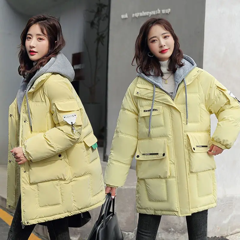 Winter Women's Cold Coat Parkas Super Hot Coat High End Long Hooded Padded Jacket Jackets Snow Outercoat Cheap Wholesale Fashion