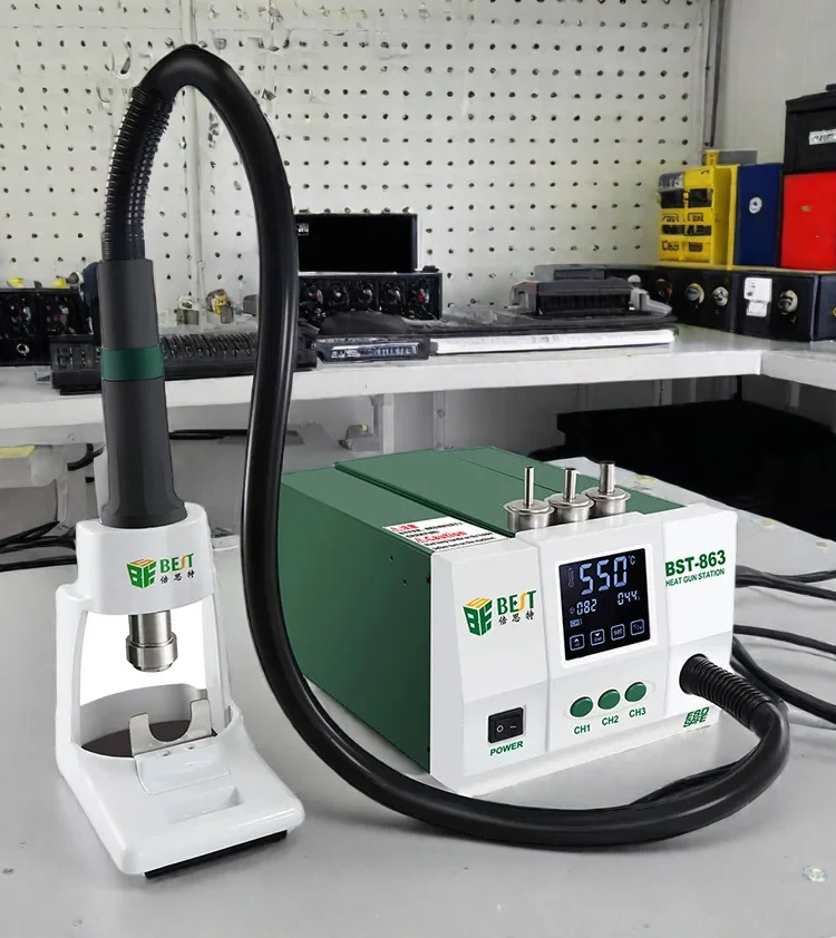 BST-863 Лучшее качество высокая мощность 1200 Вт цифровой сенсорный экран тепловая