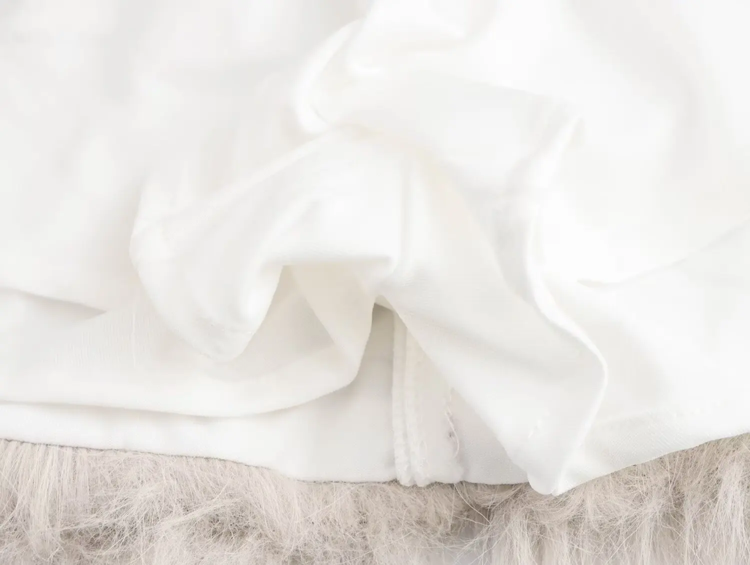 TRAFZA женская модная лохватая мини-юбка сексуальная пушистая короткая юбка на