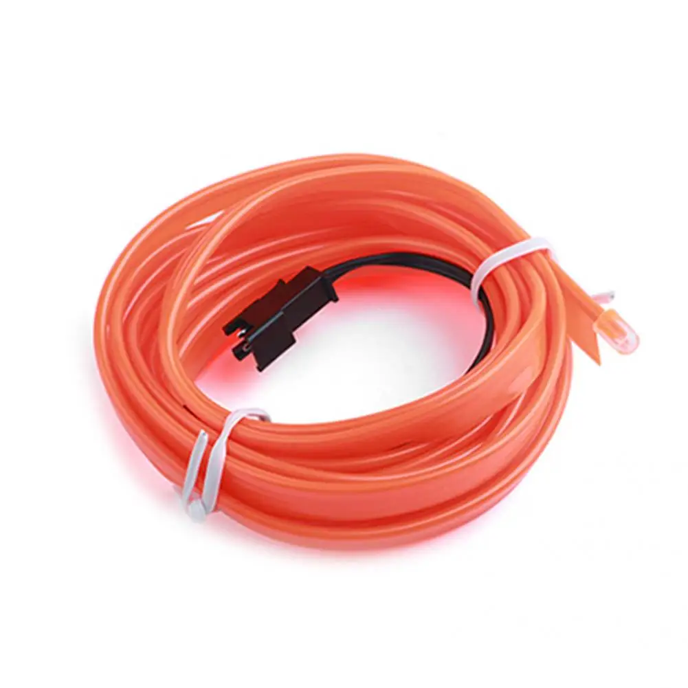 

Неоновая Светодиодная лента, компактный электролюминесцентный провод «сделай сам», высокая яркость, высокое качество, для салона автомобиля, декоративная Электролюминесцентная лампа