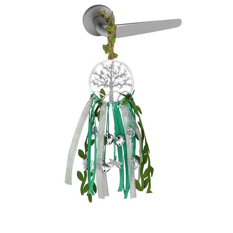 

Witch Bells Green Hanging Witch Wind Chime Home Protection Bring Positive Energies Protection Kitchen Witches Wind