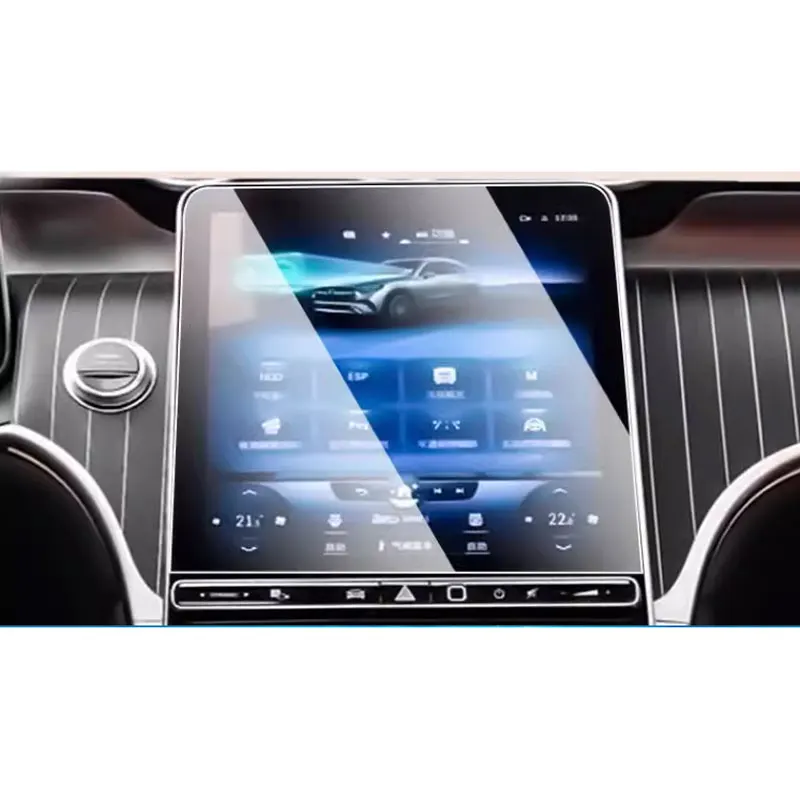 2023 2024 2 шт. закаленное стекло для защиты экрана Mercedes Benz GLC 300 11 9 дюйма GPS экран 12 3