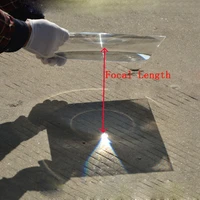 dia240mm fresnel lens focal length 250mm solar concentrating threaded newspaper reading screen magnifying glass outdoor ignition