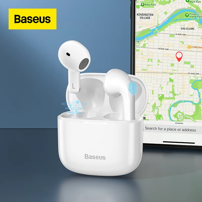 Baseus Bowie E3 Fone Bluetooth беспроводные наушники TWS водонепроницаемые спортивные для iPhone 13