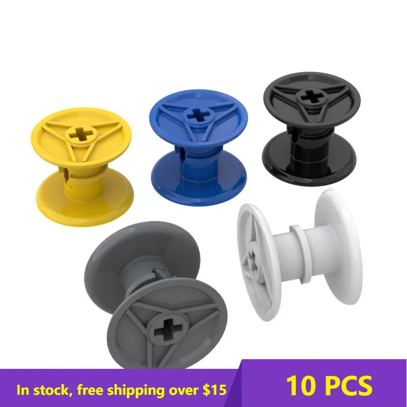 

10PCS MOC Bricks Bricks 32012 Big Thread Reel Ldd32012 for Building Blocks Parts DIY Construction Christmas Gift Toys