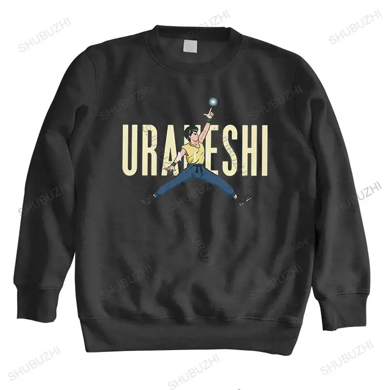 

autumn winter hoodies Man crew neck hoodie Yu Yu Hakusho Yusuke Kurama URANESHI brand hoodie for boys brand men autumn hoodie