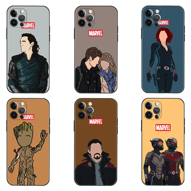 

Case for iphone 11 11pro 12pro 11promax 12promax X XR Funda xsmax 8 7 6 6s plus Cover 12 13 mini Coque Loki Comic