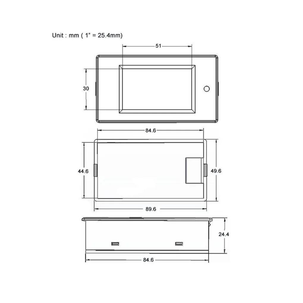 

DC Multimeter 6 5-100V 0-100A LCD Display Digital Voltage Power Energy Meter Ammeter 100A Current Shunt
