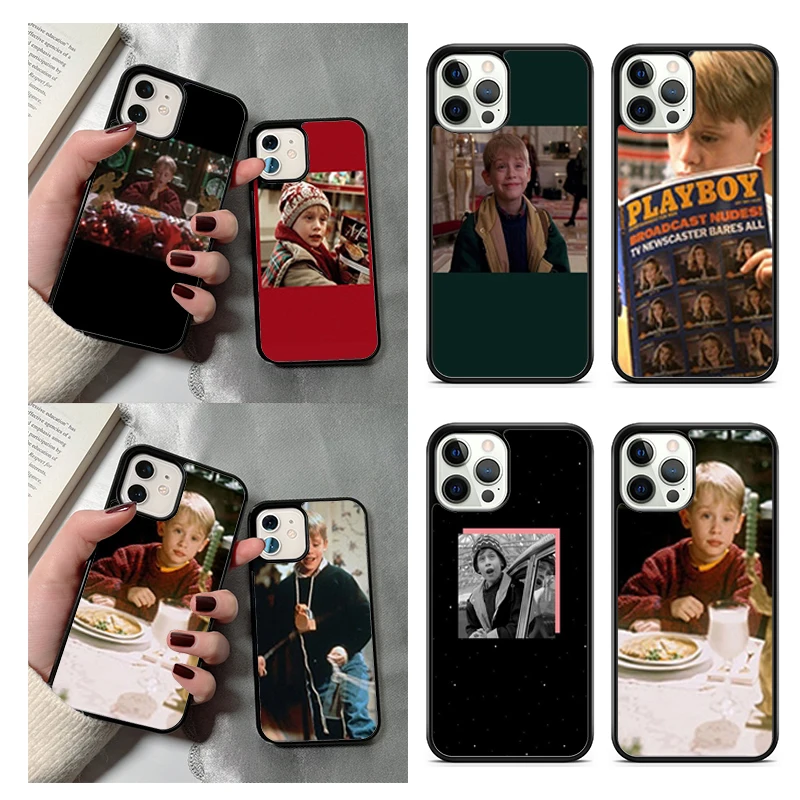 Фото Чехол для телефона LvheCn «Само дома» для iPhone 17, Air Plus 11, 12, Pro Max S8 S9 S10 №1