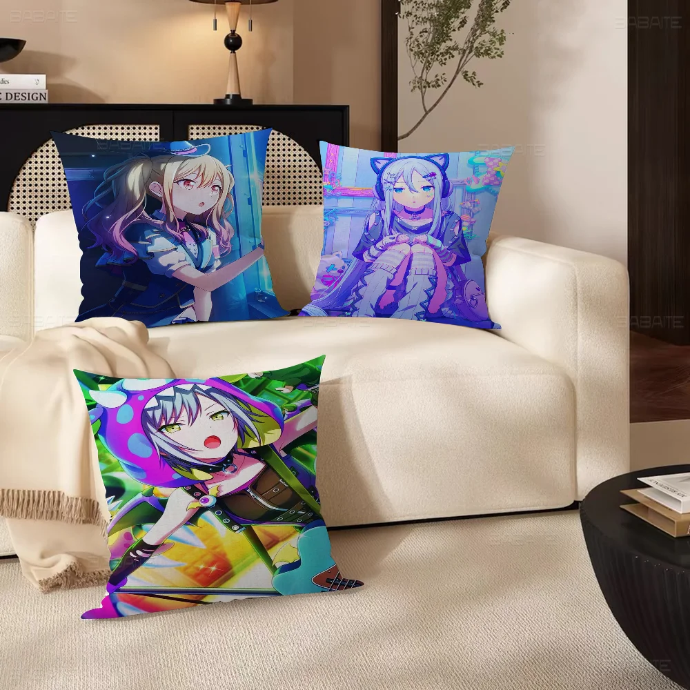 P-Project S-Sekai Подушка Аниме Диван-кровать Голова Наволочка Чехол 45x45 см Мода