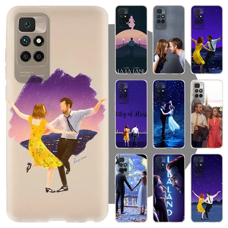 Silicone Soft Coque Shell Case For Xiaomi Redmi 10 9 8 7 6 5 A 9at 9C Y3 K50 Pro TPU Cover La La Land Emma Stone Ryan Gosling