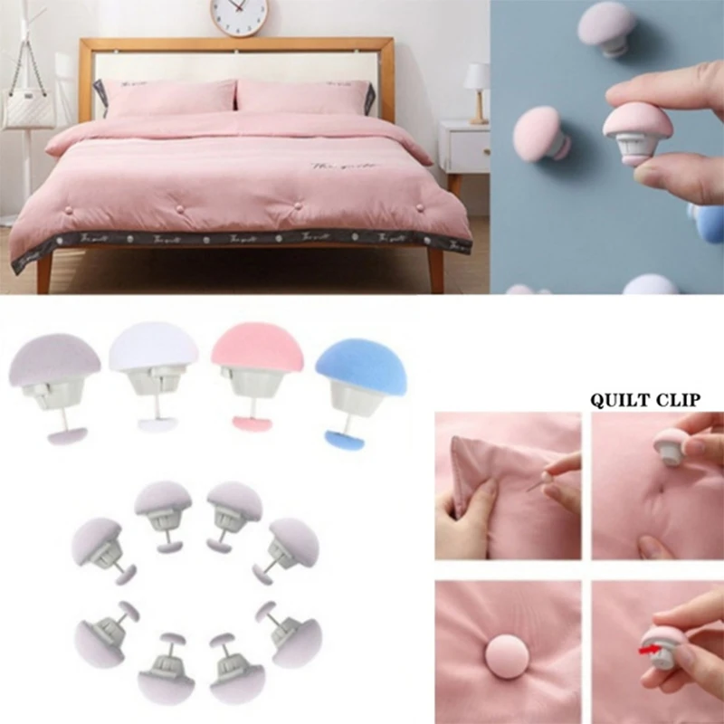 

4/8 шт., скользящие фиксаторы для одеяла