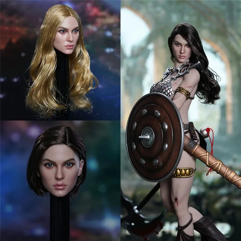 Супер утка SDH025 масштаб 1:6 модель SWAT жаберная русская красивая девушка голова для