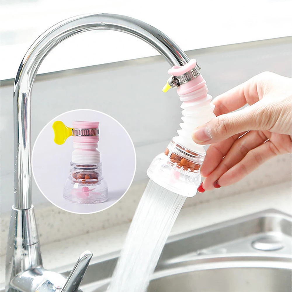 

Universal 360 Rotation Faucet Bubbler Swivel Water Saving Economizer Head Shower Kitchen Faucet Nozzle Adapter Sink Accessories