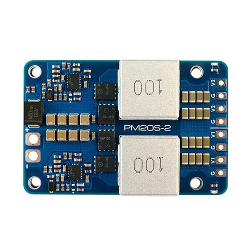 Модуль питания PM20S-2 9V-85V DC In 4-20S Lipo с двумя автономными понижающими регуляторами