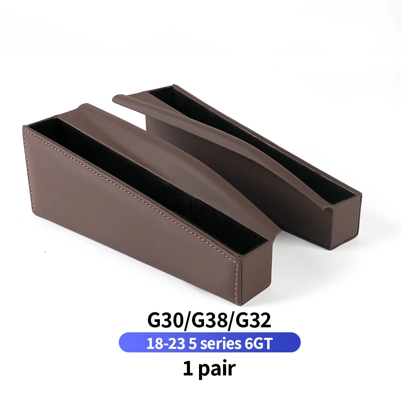 

Органайзер для центральной консоли автомобиля для BMW 5 серии G30 G32 6GT 2018-2023, боковой органайзер для сиденья, боковой карман, аксессуары для интерьера