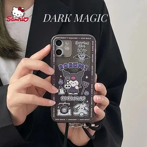 Sanrio Kuromi Cute Cartoon Phone Case For Iphone12 12pro 12promax 11 Pro 11promax Mini X Xs Max Xr 7