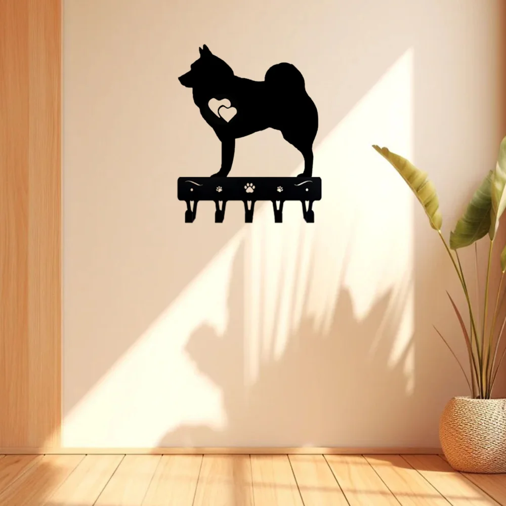 Металлический Настенный Крючок 1 Шт. Норвежская Собака Держатель Для Ключей С