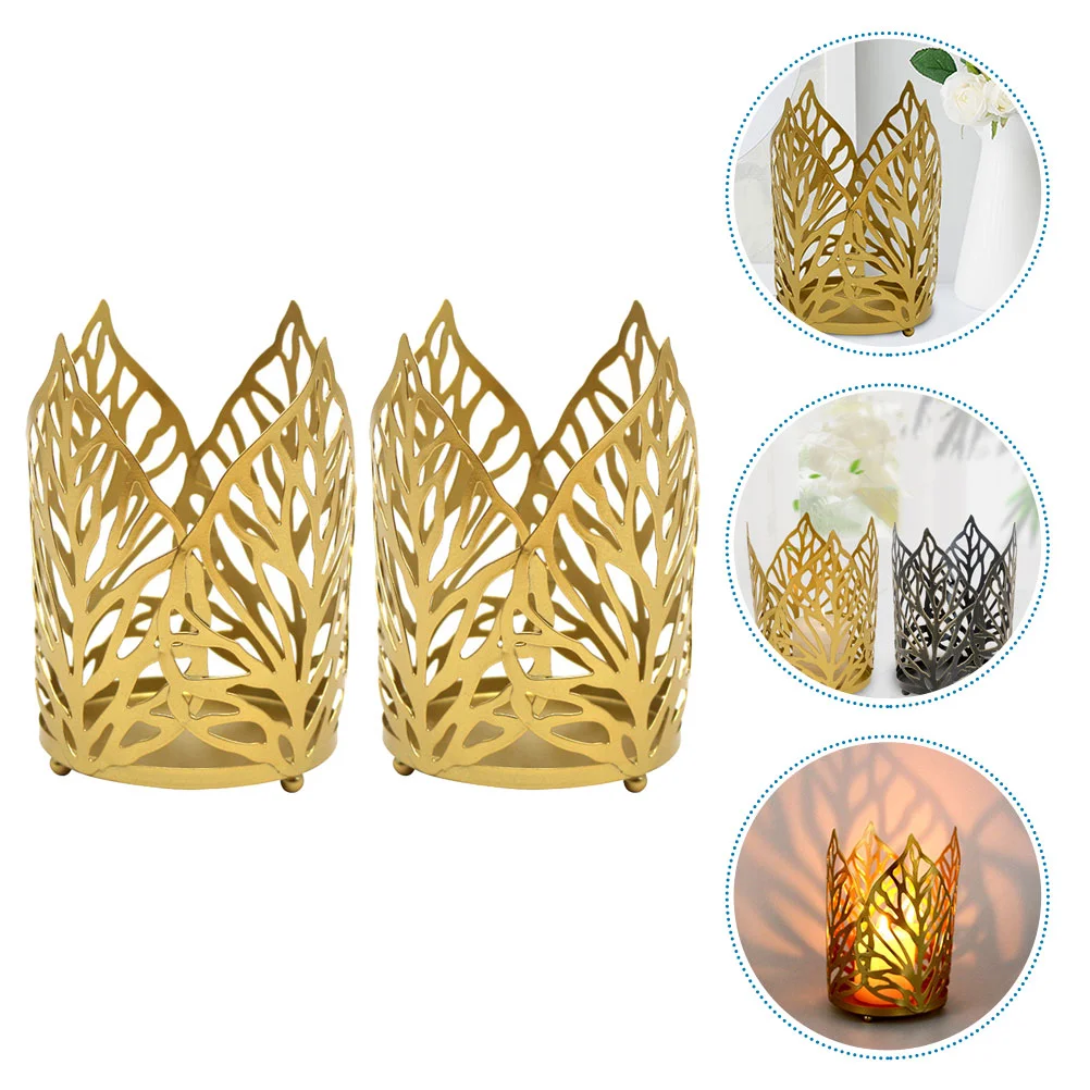 

Holder Holders Stand Candlestick Metal Iron Wedding Tealight Dinner Decorative Vintage Desktop Taper Party Centerpieces