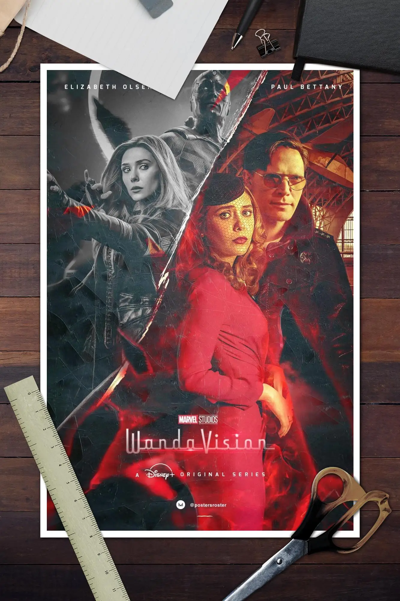 Настенный постер Wandavision