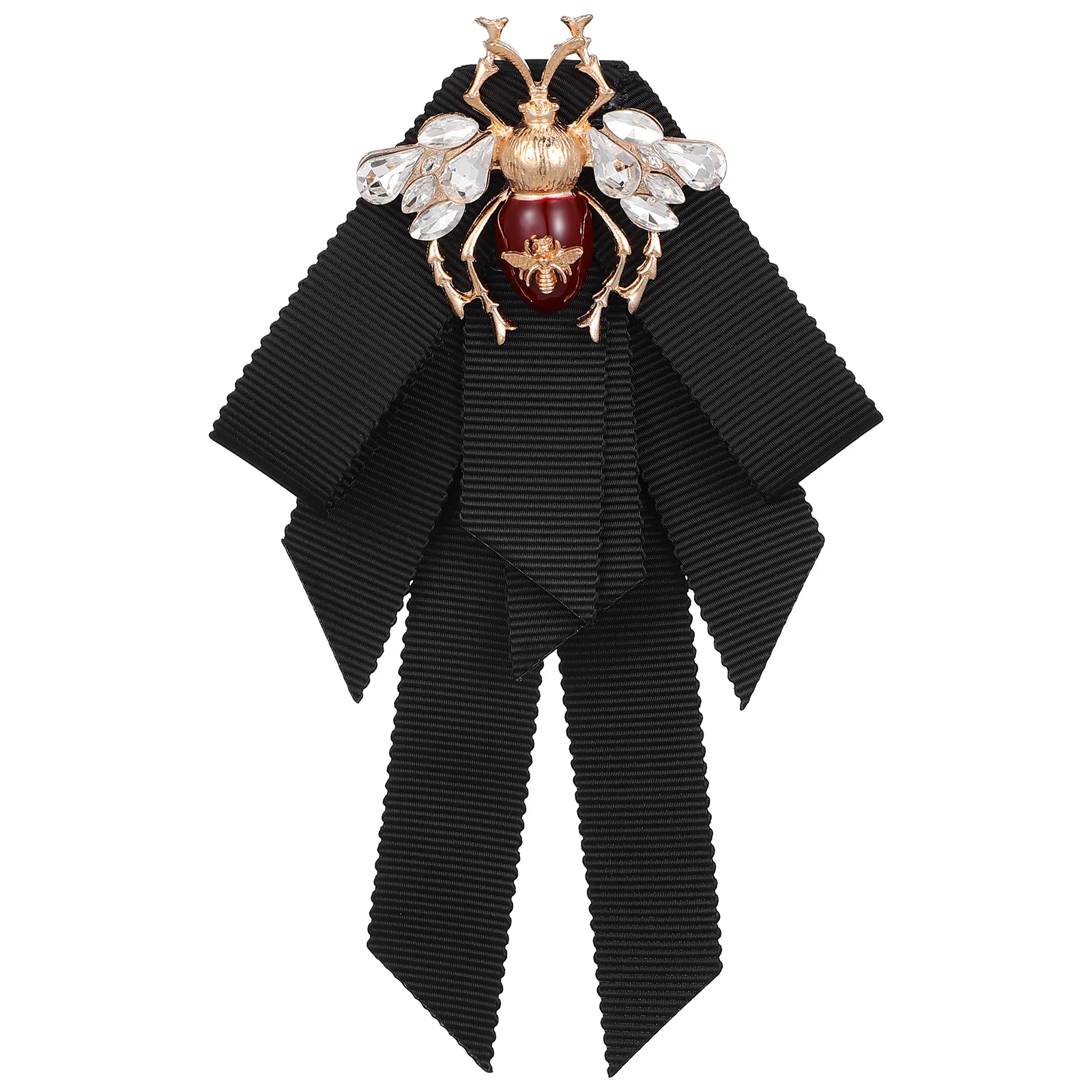 Брошь в виде пчелы галстук-бабочка мужское жемчужное ожерелье рубашка для