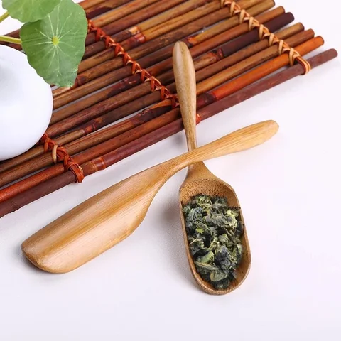 Новинка, Натуральный Бамбуковый чай, искусственный соус, деревянная посуда, кухонные принадлежности, столовая посуда