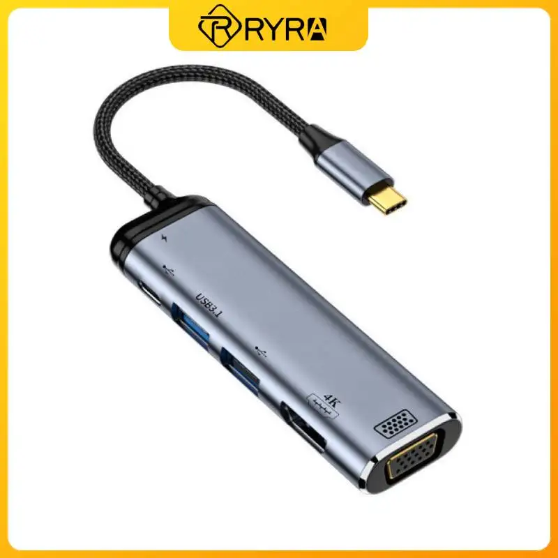 

USB-разветвитель RYRA, USB 3,1, Type-C, 4K, Thunderbolt 3