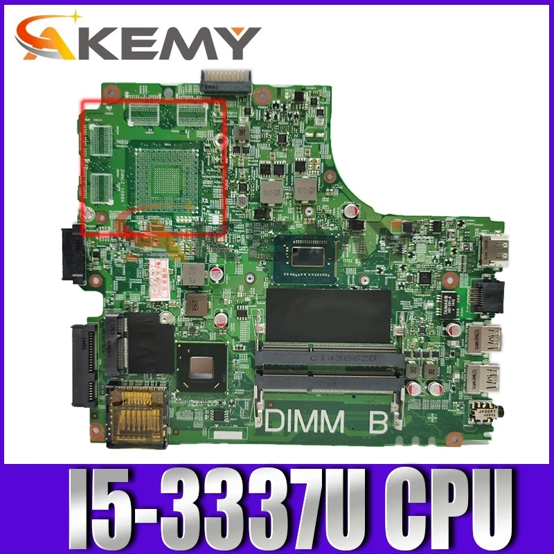 

Original For DELL Inspiron 14R 3421 5421 I5-3337U Laptop Motherboard CN-0606R4 0606R4 12204-1 Notebook Mainboard SR0XL DDR3
