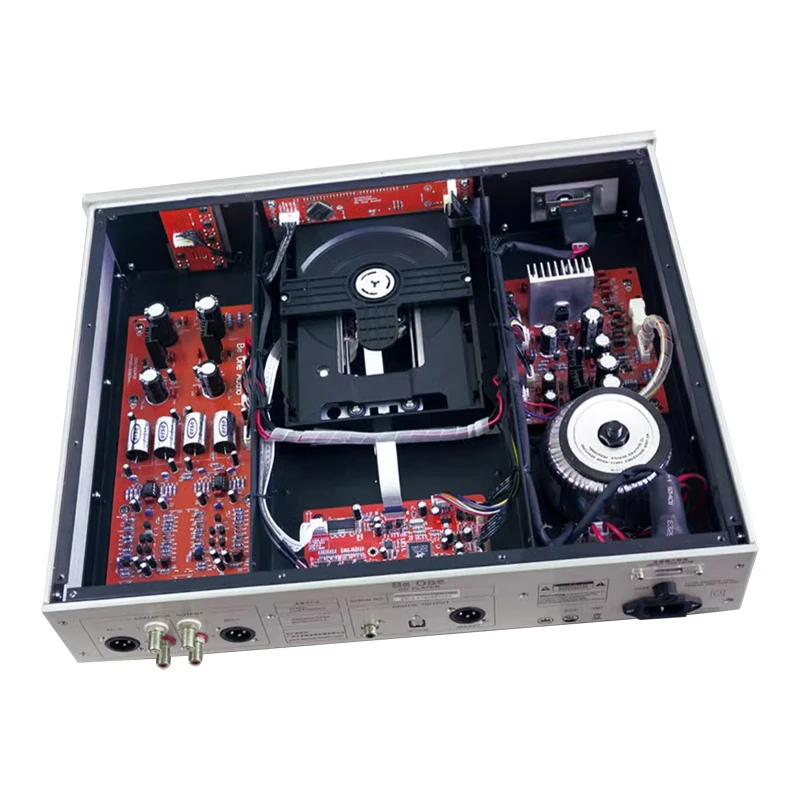 Фото CD-плеер XLR оптоволоконный балансный коаксиальный ЦАП декодирование DSD HD HIFI CD аудиоусилитель №3