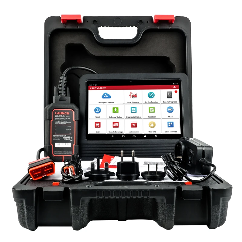 Фото Новый диагностический сканер X-431 PRO V5.0 (2026) для автомобилей, OBD/OBD2, для версий ЕС/Великобритании №1
