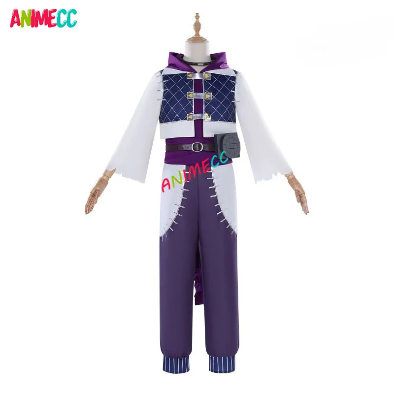 Фото ANIMECC В наличии XS-3XL Костюм для косплея Джаббер Уонгер из аниме Gachiakuta, парик, наряды для вечеринки на Хэллоуин для женщин №2
