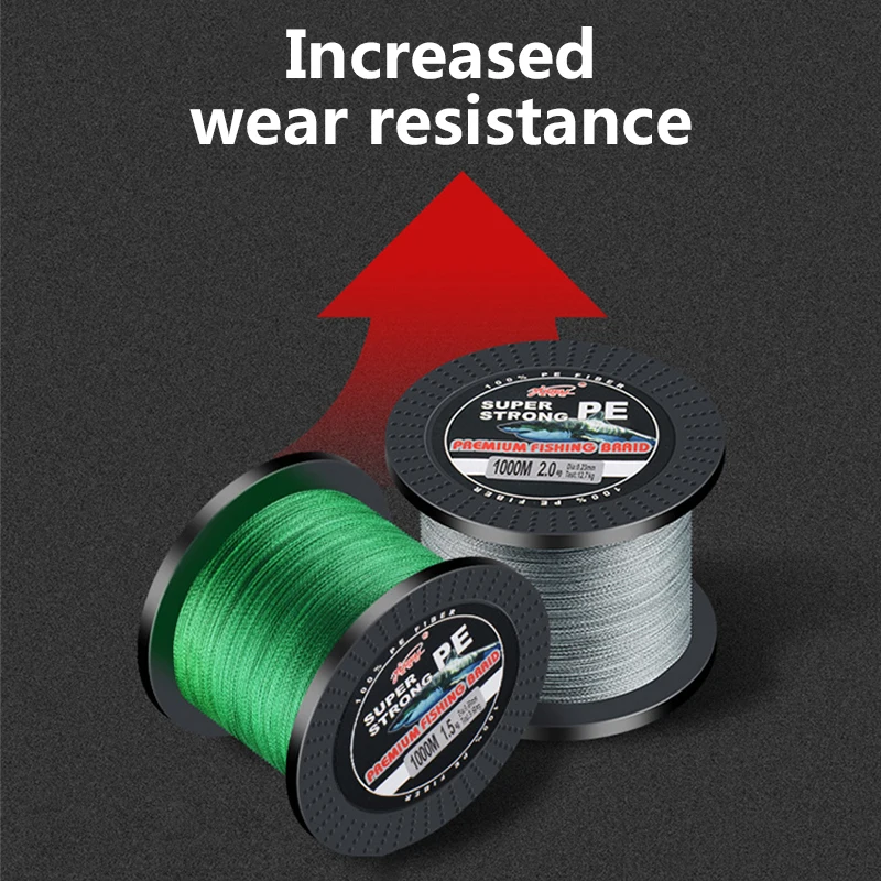 1000 meters 4 braided PE line fishing vigorously horse sea Luya biting net kite |