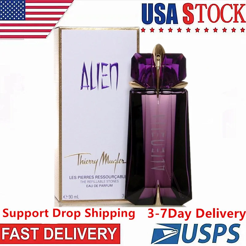 

United States Overseas Warehouse In Stock Women's Perfumes Alien Parfum Long Lasting Perfumes for Women