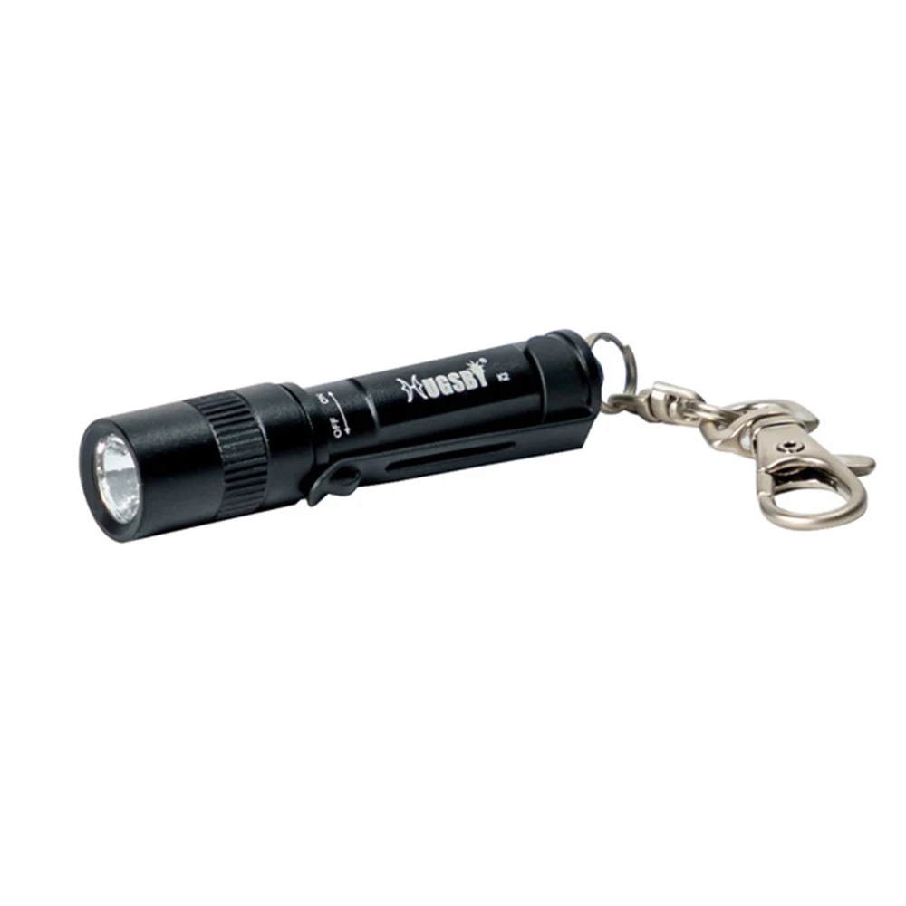 Mini LED Flashlight AAA Twisty High Brightness LED Keychain Flashlight Hat Light Compact Small Pen Light 120 Lumens