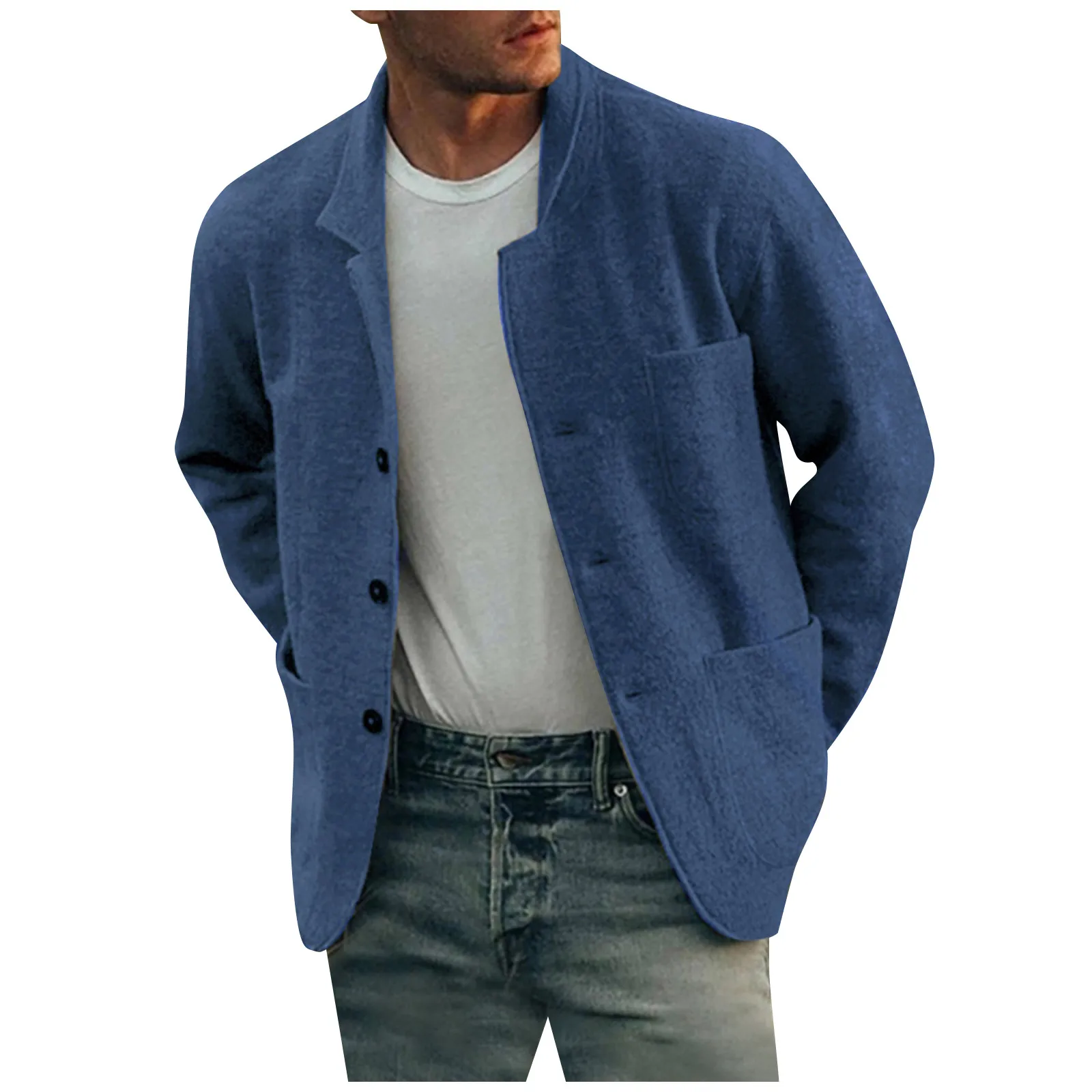 

Autumn Winter Mens Knitted Sweaters Coats 2023 Winter Thick Warm Zip Up Hoodie Fleece Thicker Sweater Cardigan Jumpers For Men