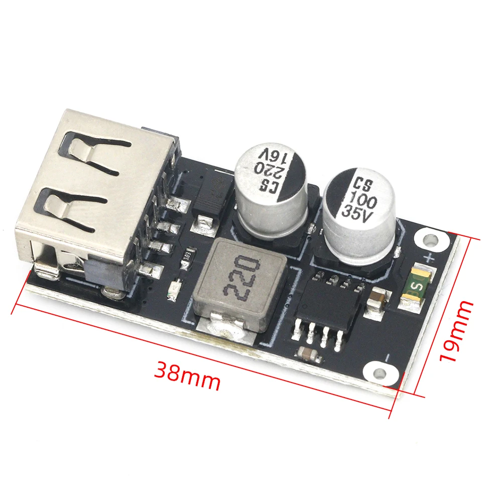 MH-KC24 QC3.0 QC2.0 USB DC-DC понижающий преобразователь модуль зарядки 6-32 в 9 12 В 24 для