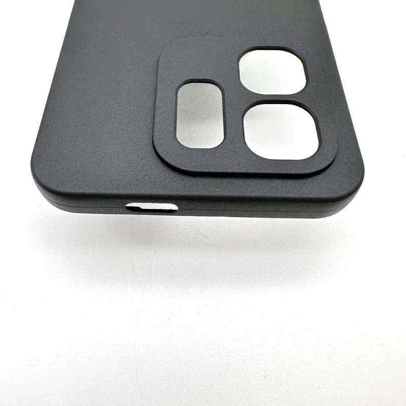 Противоударный мягкий черный чехол из ТПУ для Infinix Hot 50i X6531 силиконовый телефона
