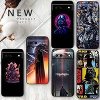 jedi knight star wars for google pixel 7 6 pro 6a 5a 5 4 4a xl 5g shell soft silicone fundas coque capa black phone case