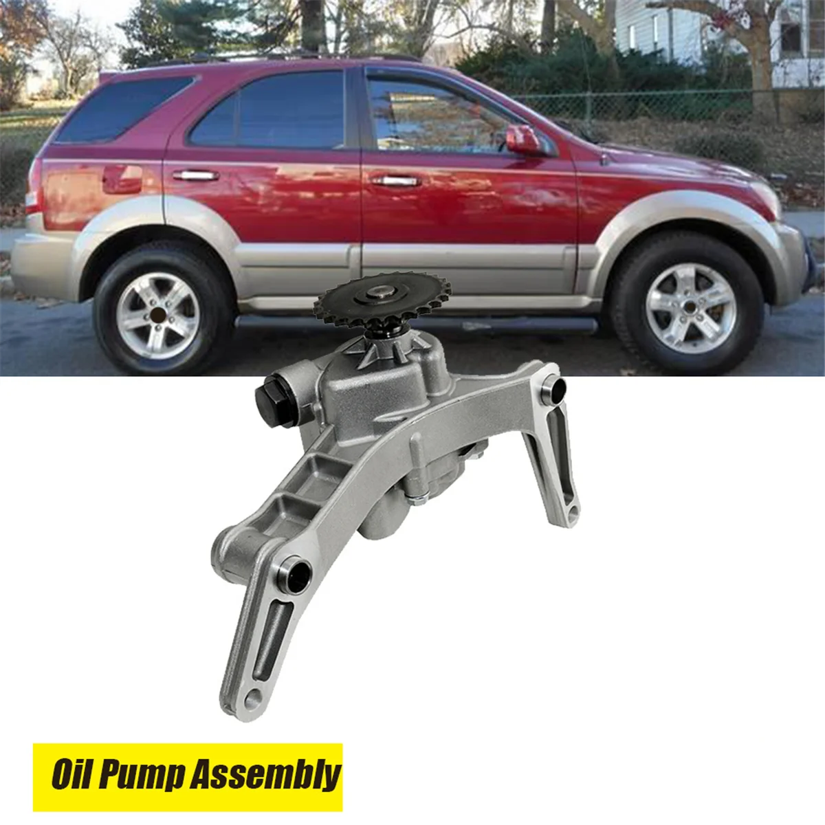 Масляный насос двигателя автомобиля в сборе 26100-4A000 261004 A012 для Sorento 2002-2006 26100-4A012 A000